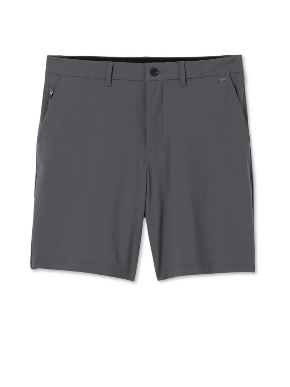 Vuori Fleet Chino Shorts 8” Charcoal Gray Performance Stretch Size Medium